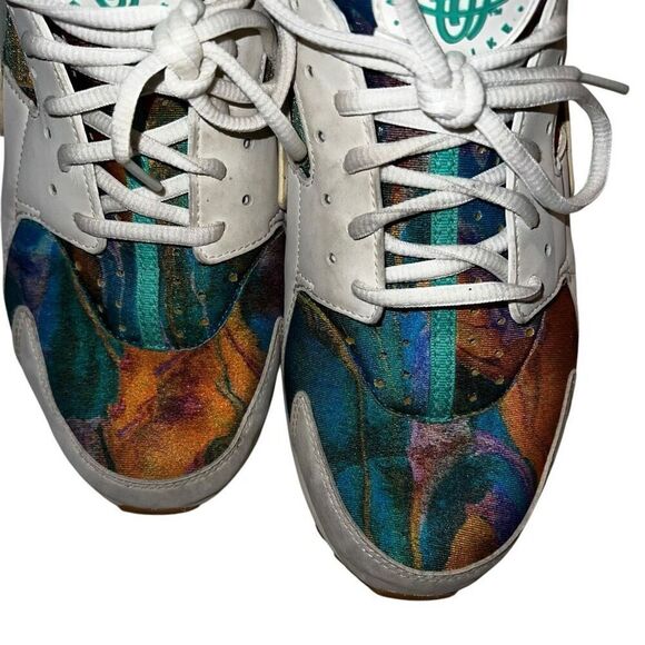 Nike Air Mens 11 Huarache Run Print Alternate Galaxy Running Shoes Sneakers - Picture 8 of 10